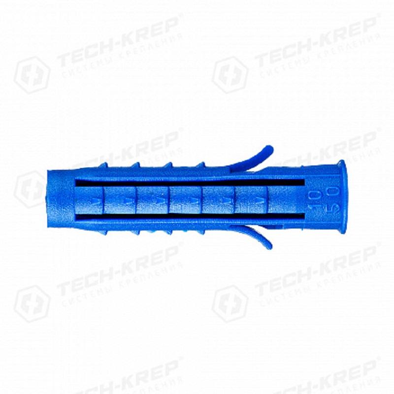 Дюбель распорный Tech-krep Чапай 10x50 мм шипы-усы синий 10 шт.