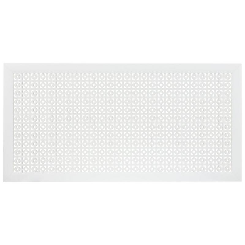 Экран для радиатора Дамаско 120х60 см цвет белый