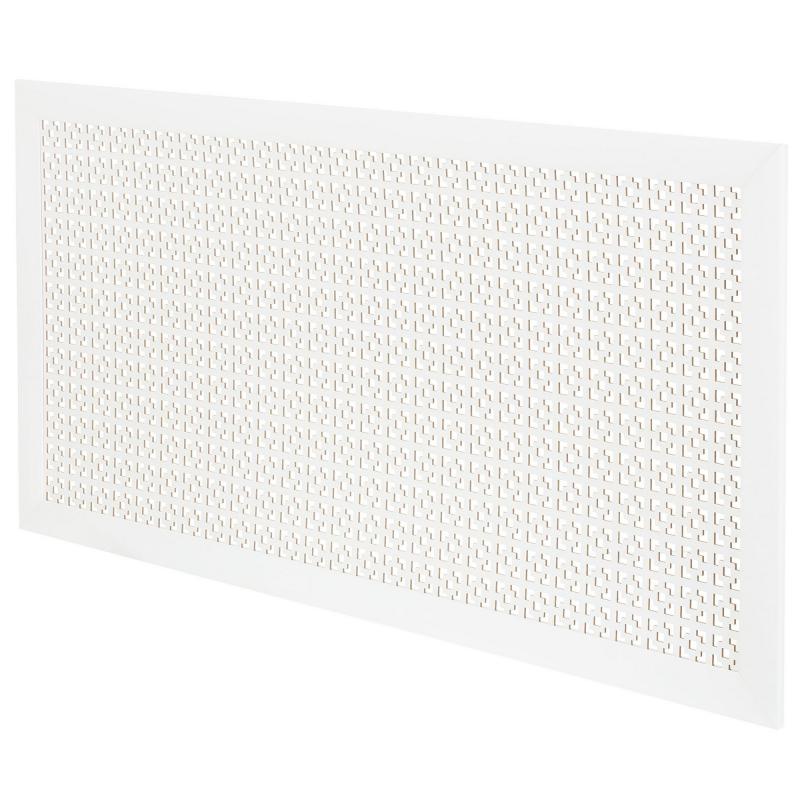 Экран для радиатора Дамаско 120х60 см цвет белый