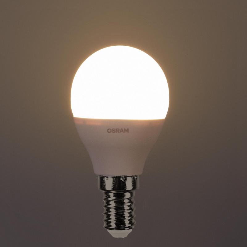 Лампа светодиодная Osram Шар E14 6.5 Вт 550 Лм свет холодный белый