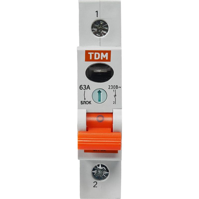 Выключатель нагрузки TDM Electric ВН-32 1P 63 А