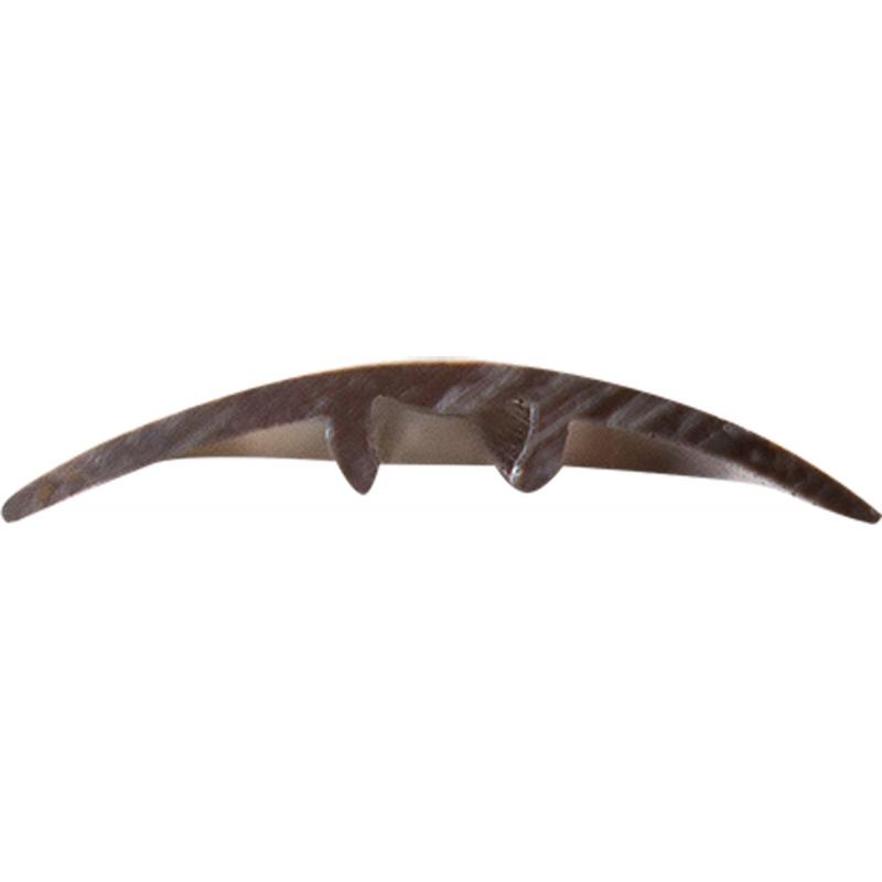 Порог разноуровневый (кант) Artens скрытый 30x900x0-8 мм цвет орех