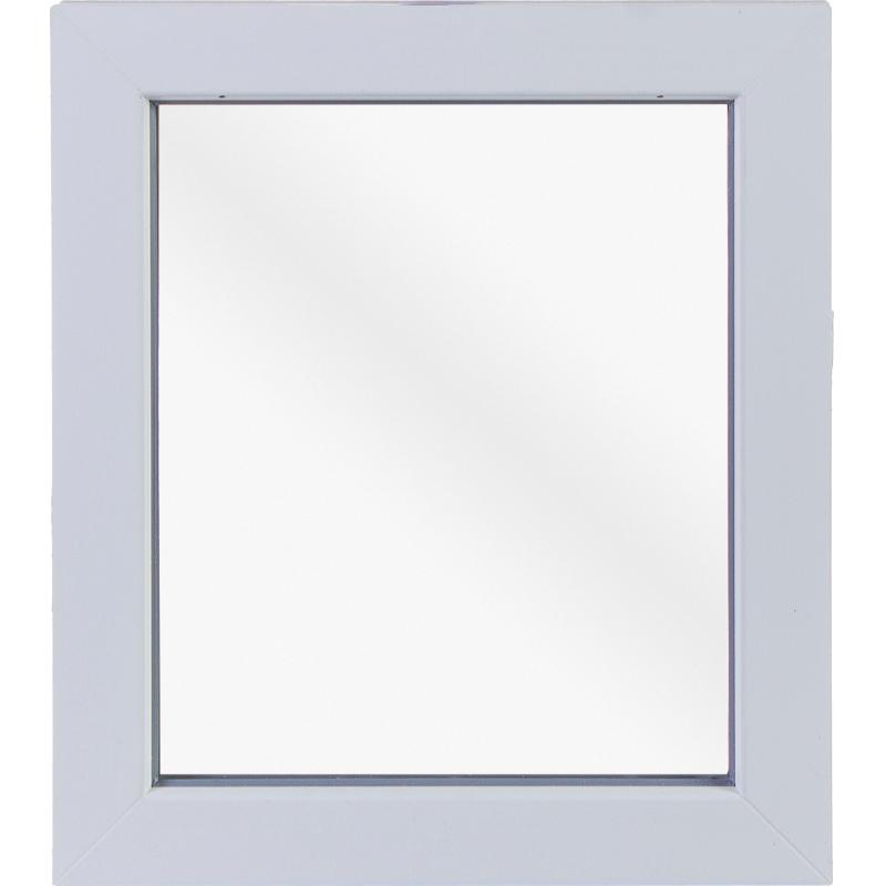 Окно пластиковое ПВХ Deceuninck глухое 600х500 мм (ВхШ) однокамерный стеклопакет белый/белый