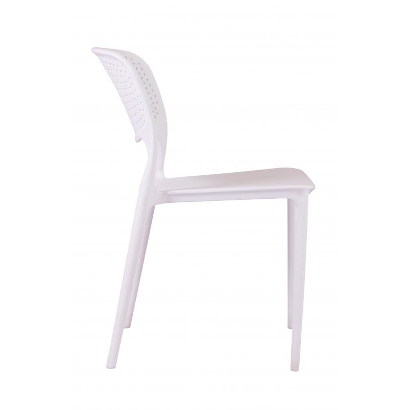 Стул Todo STT-01-03 46x45x42 см ножки ПВХ/белый сиденье полипропилен цвет белый