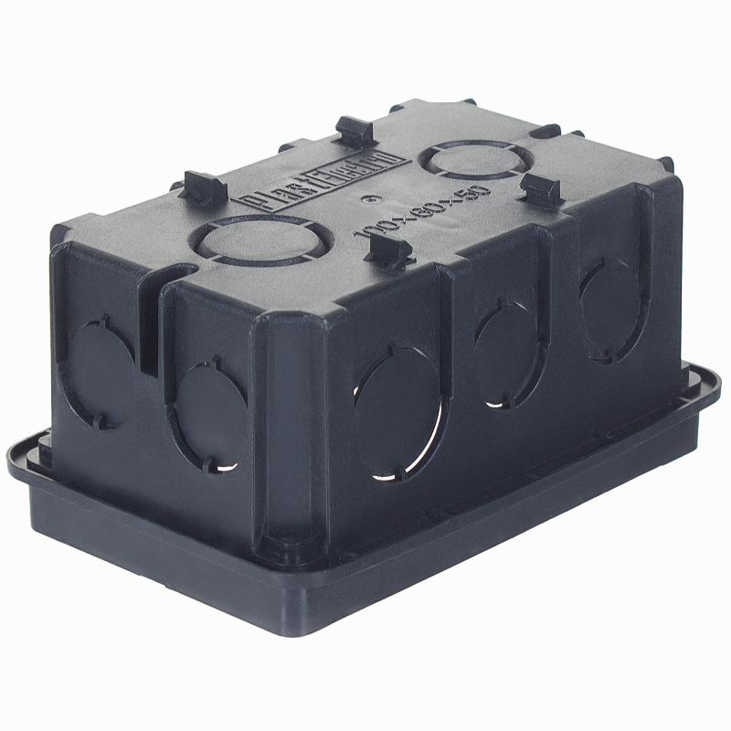 Коробка распределительная Plast Electro Anam 100х60х50 мм цвет чёрный