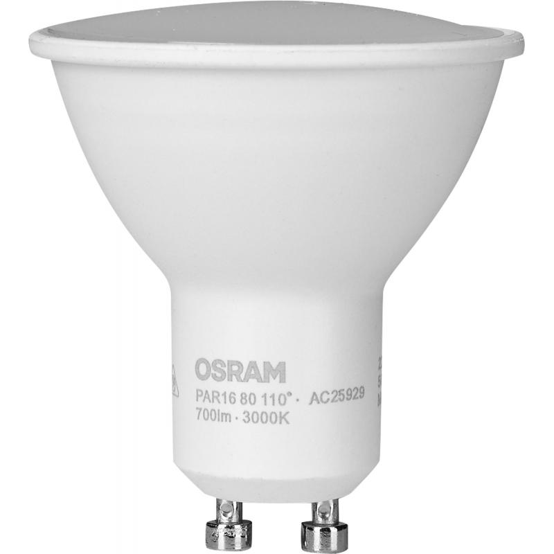 Шам жарықдиодты Osram GU10 220-240 В 7 Вт спот күңгірт 700 лм суық ақ жарық