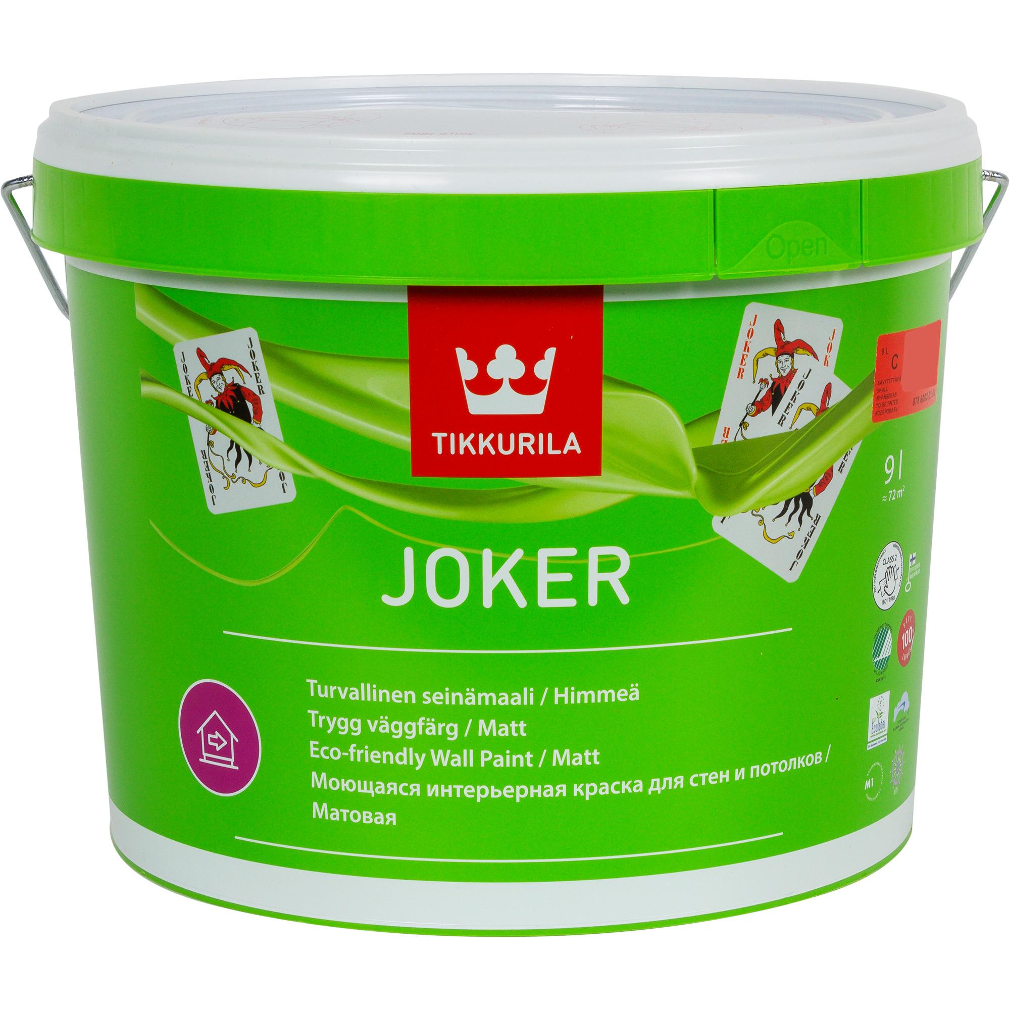 Краска для потолка моющаяся белая матовая. Tikkurila Joker 9л.. Краска интерьерная моющаяся Joker (Джокер) Tikkurila 2,7л. Тиккурила 7.9л моющаяся. Краска Joker Tikkurila.