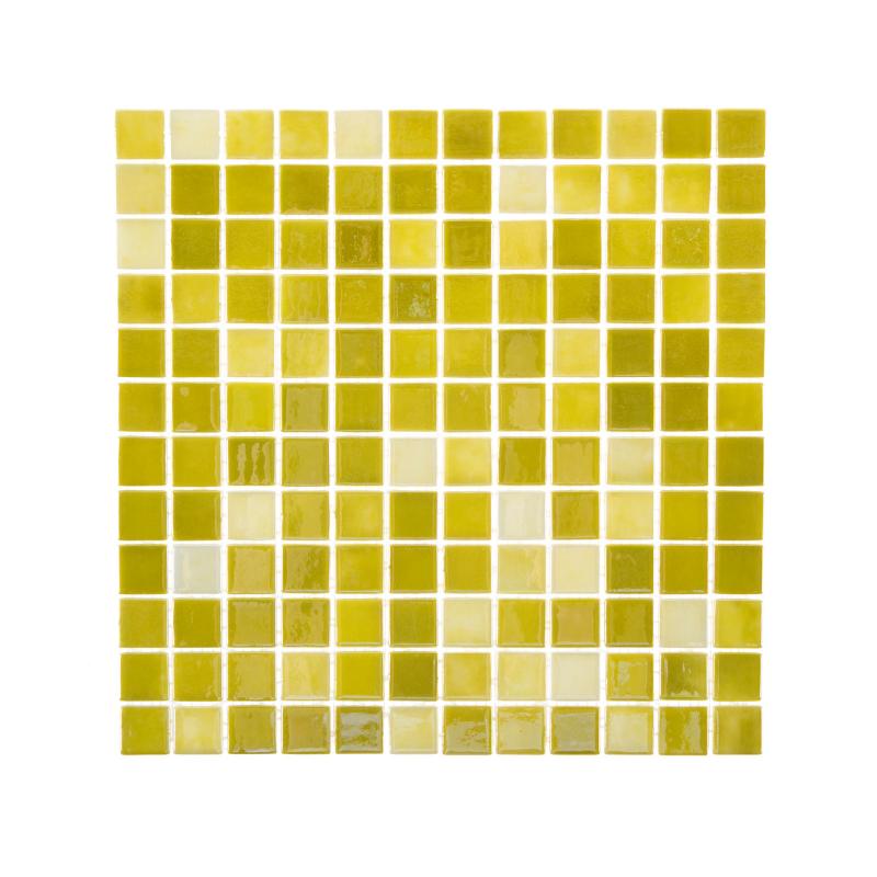 Мозаика Vidrepur № 401, 31.7х31.7 см, стекло, цвет зелёный