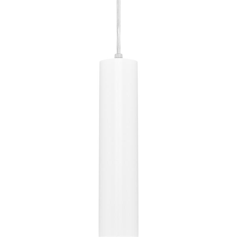 Светильник подвесной 1 м² GU10 цилиндр цвет белый