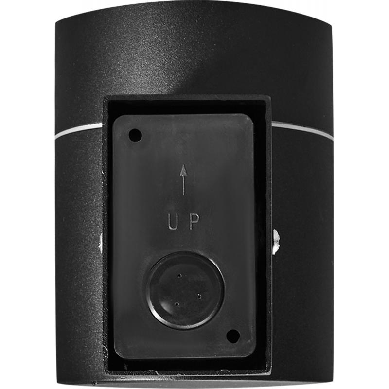 Уличный светильник накладной Uniel S91А 50 Вт GX53 IP65, цвет черный