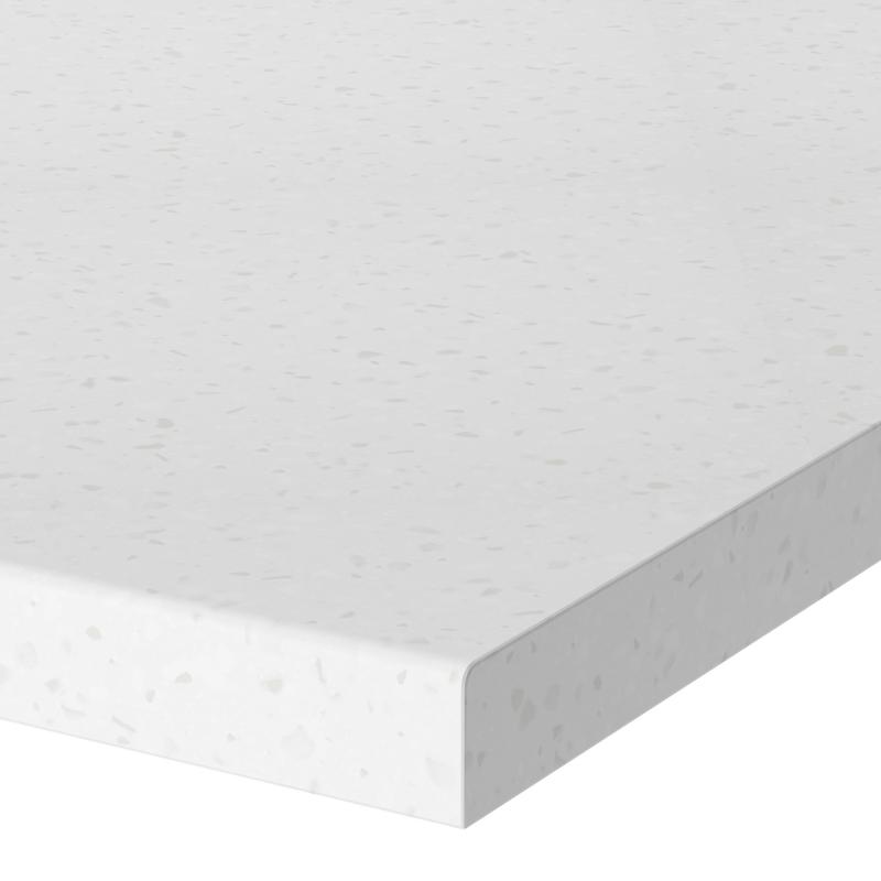 Столешница Арктик 240x60x2 см искусственный камень цвет белый