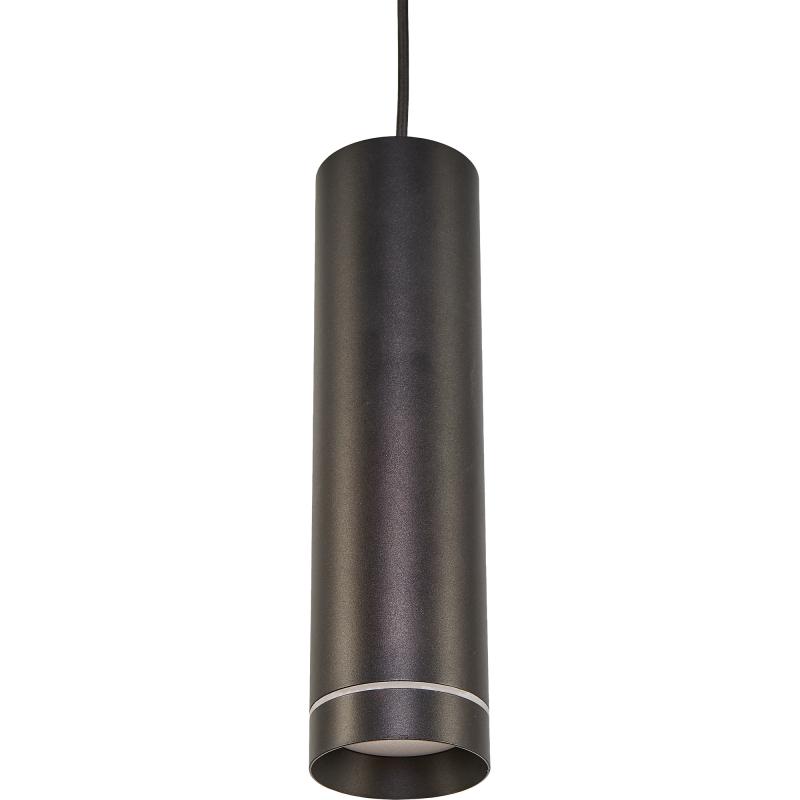 Светильник подвесной Elektrostandard DLR023, 12 Вт, 4200 К, цвет чёрный матовый
