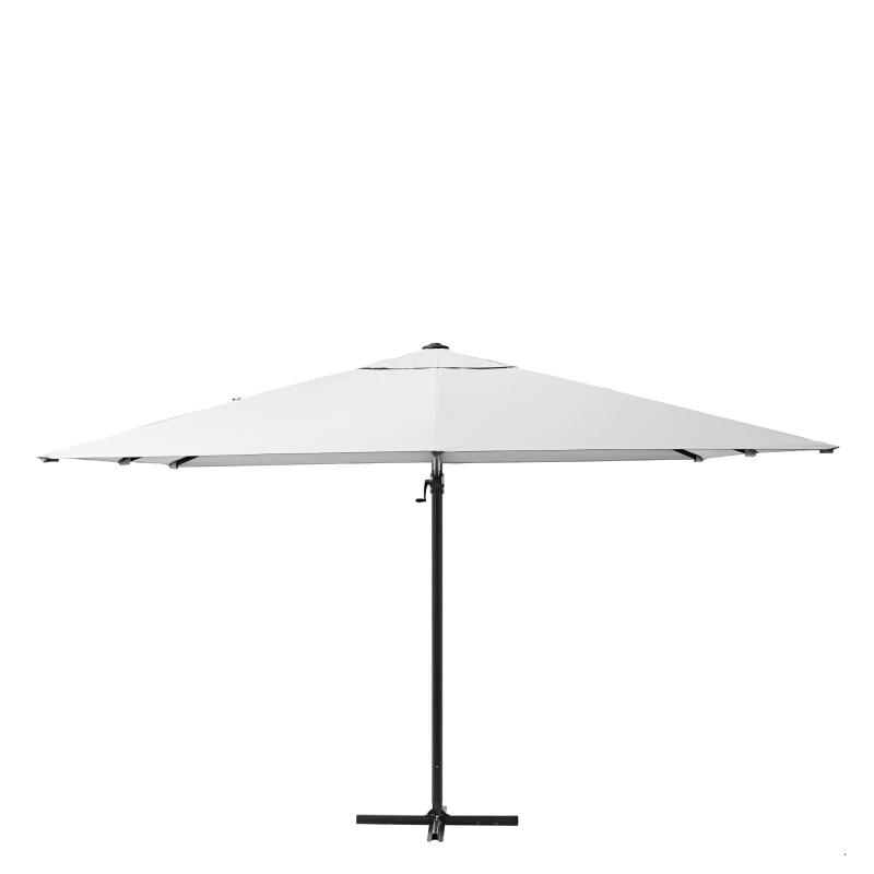Зонт с боковой опорой Naterial Aura 286х286 h264см квадрат белый
