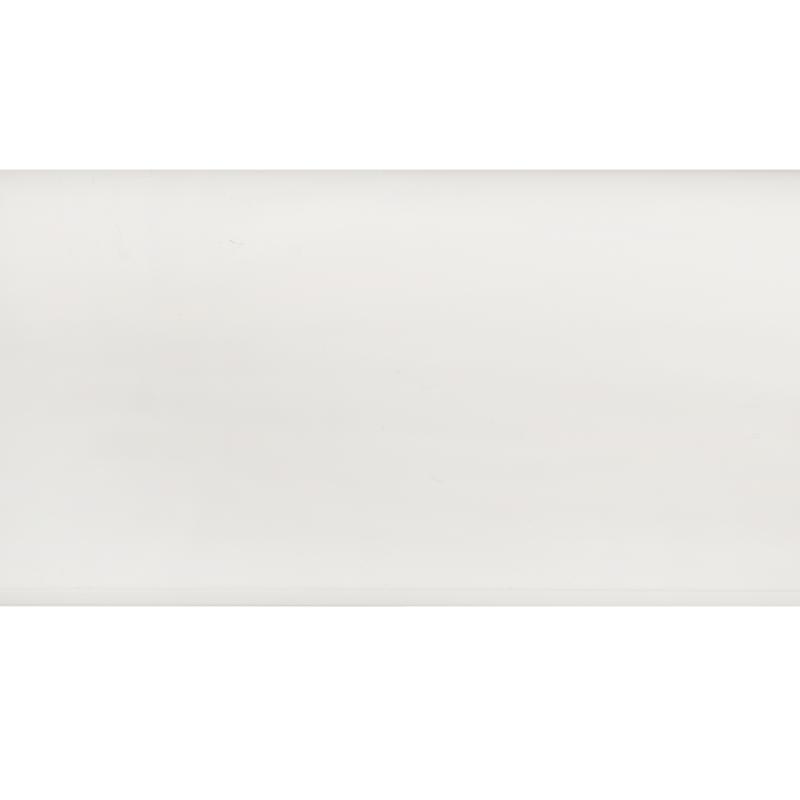Плинтус напольный ПВХ под покраску 8.6 см 2.5 м цвет белый