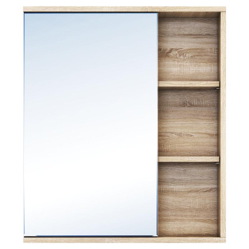 Зеркальный шкаф Vigo Matteo 15.6x60x70 см цвет дуб сонома