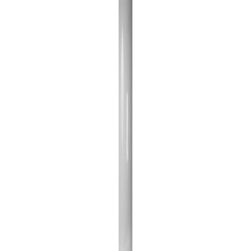 Труба круглая D90 мм 3000 мм цвет белый