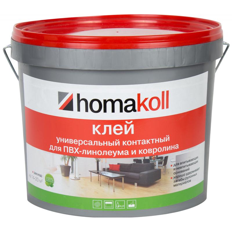 Желім түйспелі линолеум және ковролинге арналған Хомакол (Homakoll) 5 кг