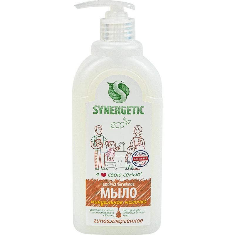 Мыло жидкое для рук Synergetic миндаль 0.5 л