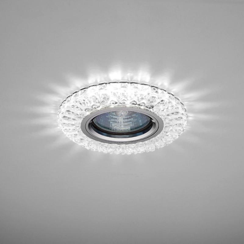 Жарықшам нүктелі кіріктірілетін Italmac Emilia 51 3 70 LED-жарықпен тесік астына 60 мм, 3 м², түсі мөлдір