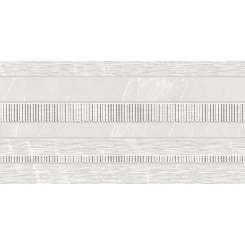 Плитка қабырғалық Azori Hygge Light Mix 31.5x63 см 1.59 м² тас түсі ақ жолақтар