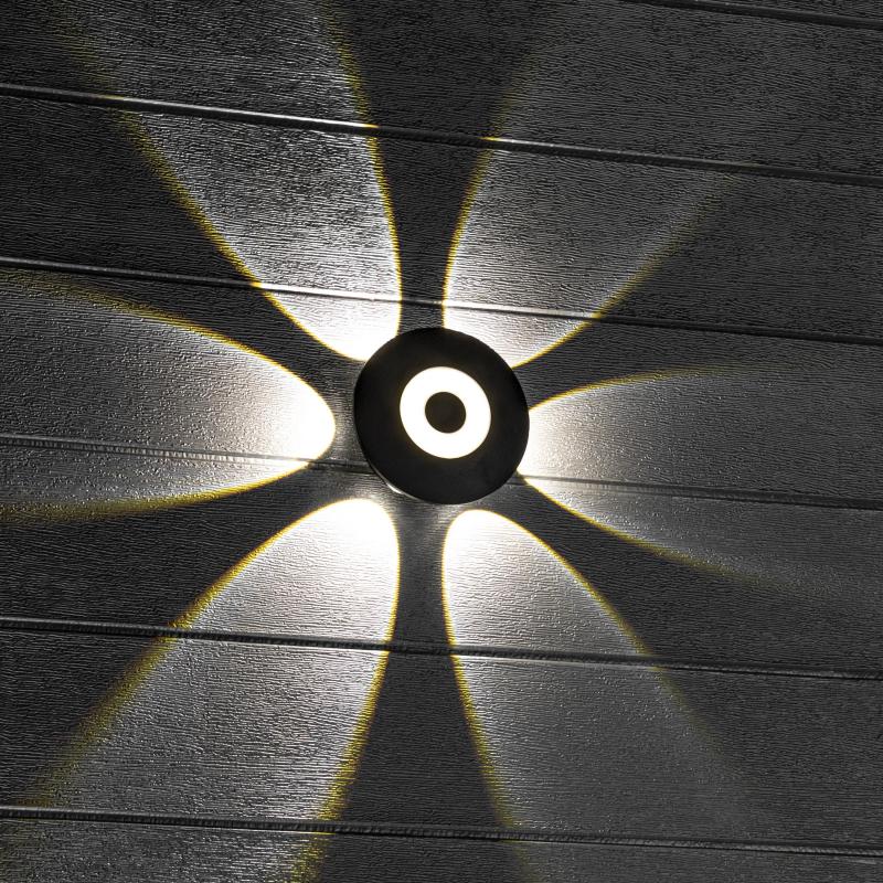 Светильник настенный светодиодный уличный Duwi «Nuovo» 24793 1 IP54 цвет черный