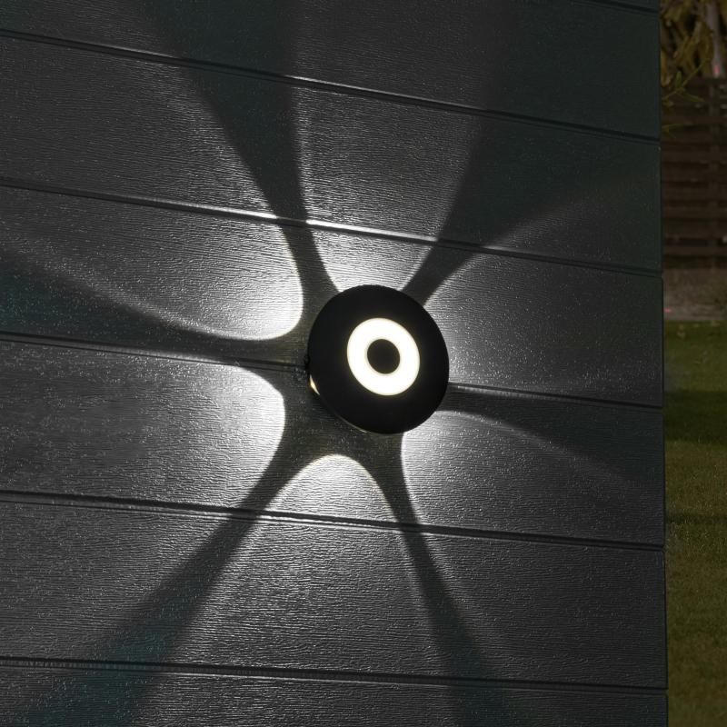 Светильник настенный светодиодный уличный Duwi «Nuovo» 24793 1 IP54 цвет черный