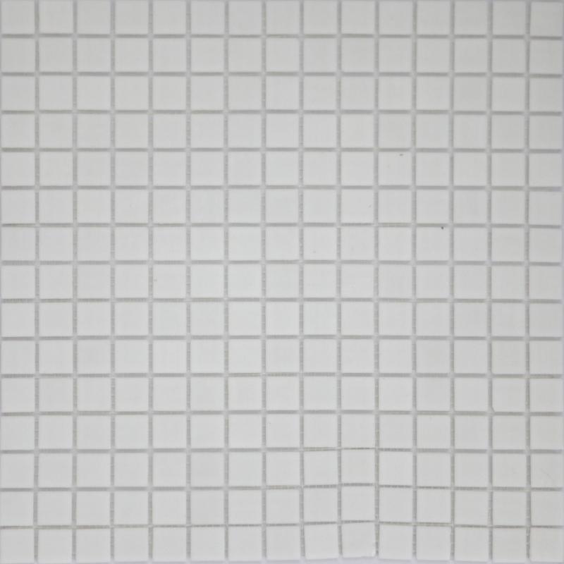 Мозаика стеклянная Artens Swam 32.7x32.7 см цвет белый