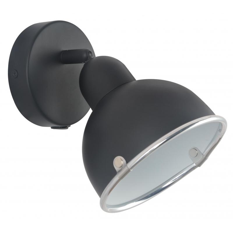 Спот поворотный Inspire Farell, 1 лампа, 0.75 м², цвет черный