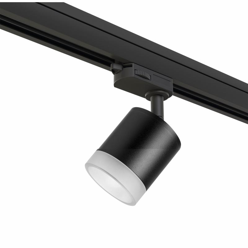 Трековый светильник спот поворотный Ritter Artline 85x70мм под лампу GX53 до 4м² металл/пластик цвет чёрный