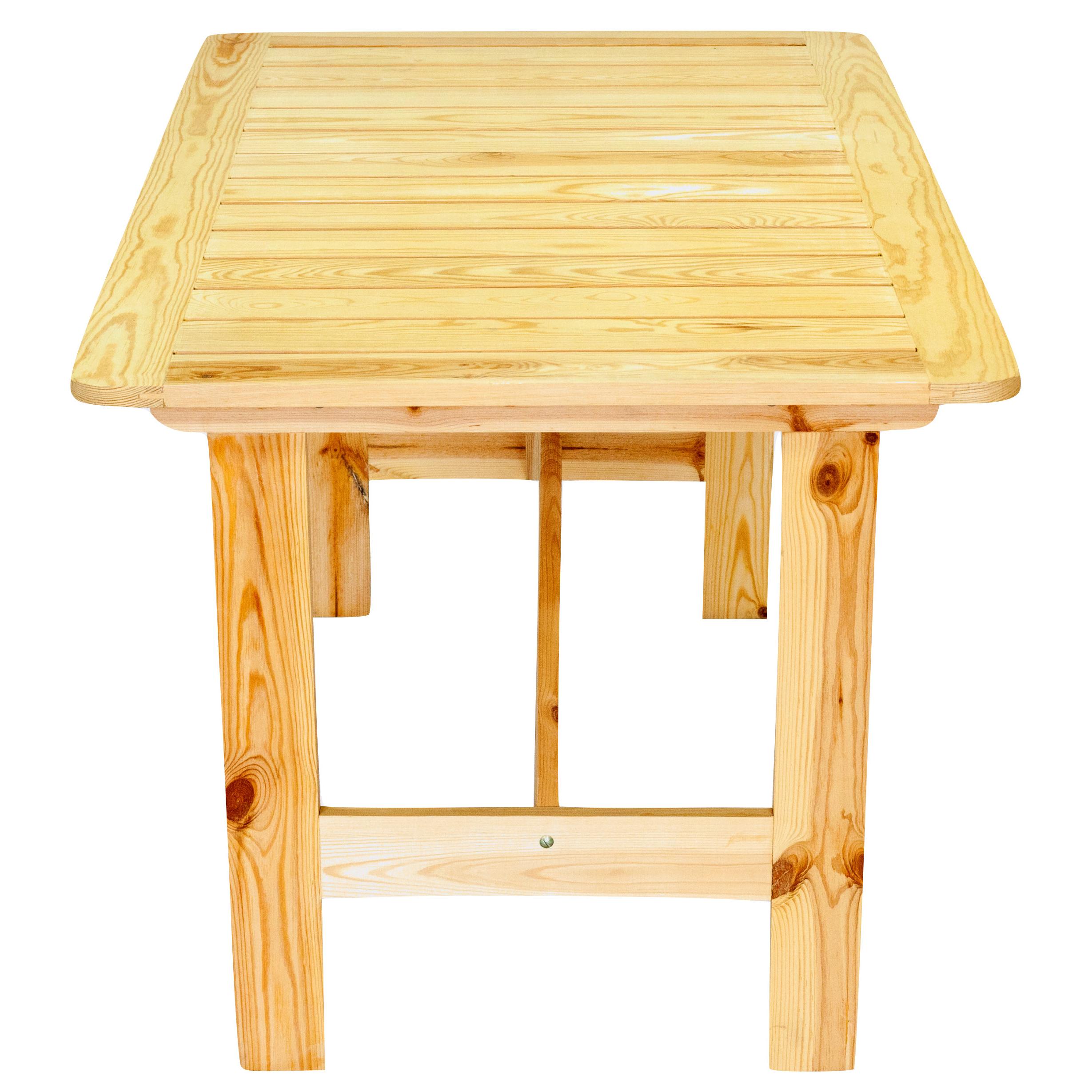 Столик садовый деревянный