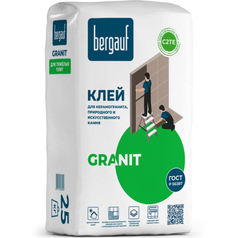 Клей для керамогранита Bergauf Granit 25 кг