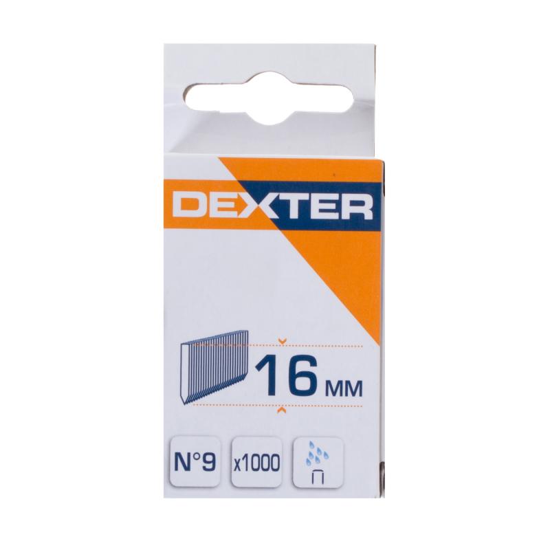 Гвозди для степлера Dexter 9 тип 16 мм 1000 шт.