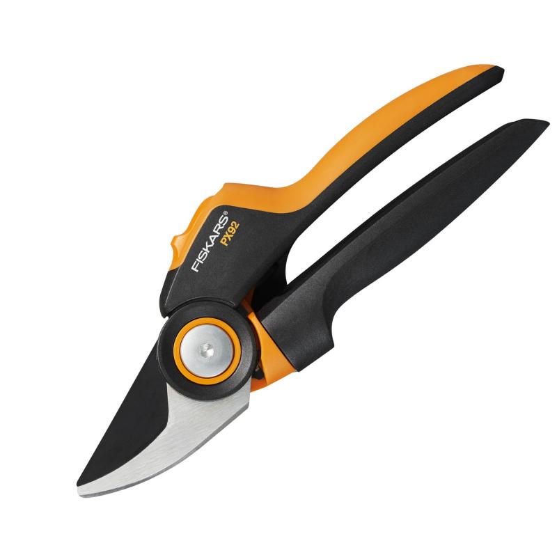 Секатор fiskars POWERGEAR p92. Секатор fiskars POWERGEAR px93. Секатор 1023630. Садовые ножницы Raco 4202-53/108c.