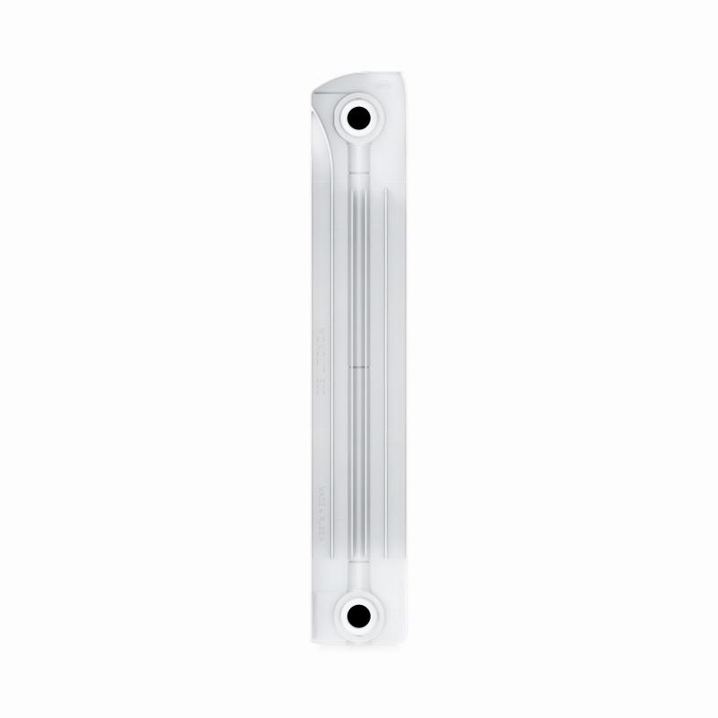 Радиатор Rifar Monolit 500/100 биметалл 10 секций боковое подключение цвет белый