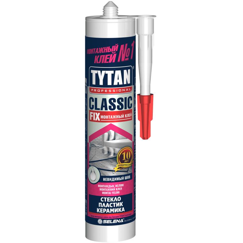 Желім монтаждық Tytan Classic Fix, 280 мл, мөлдір