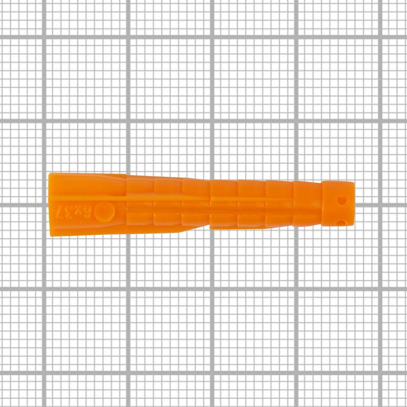 Дюбель универсальный Tech-krep ZUM оранжевый 6х37 мм, 500 шт.