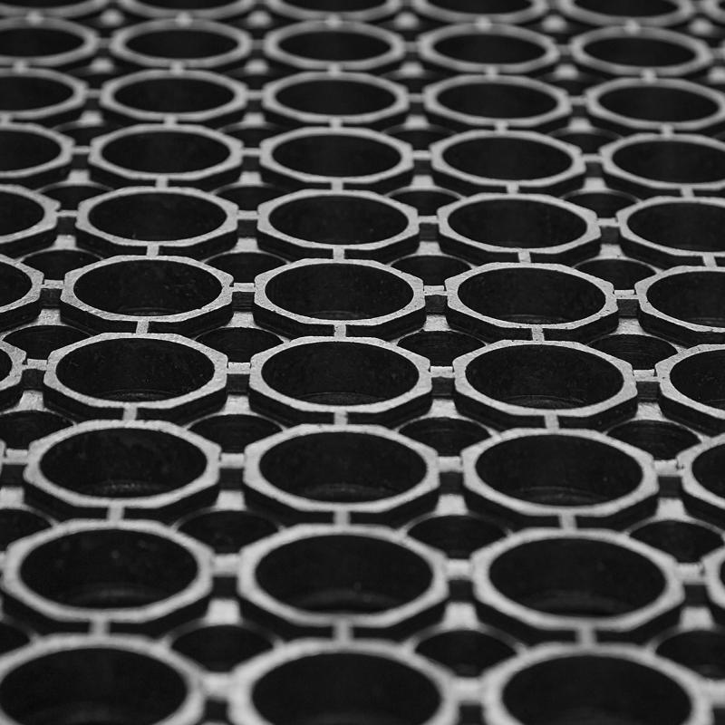 Коврик Inspire придверный резина JATAI 90x150 см цвет черный