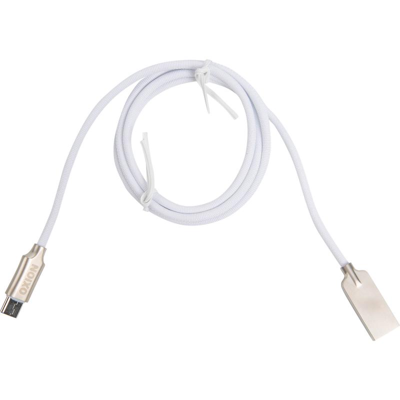 Кабель Oxion USB-Type-C 1 м цвет белый