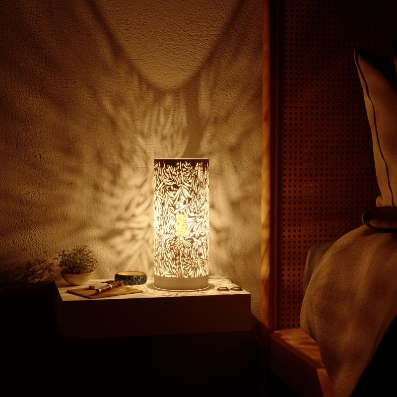 Настольная лампа Inspire Frella, цвет белый