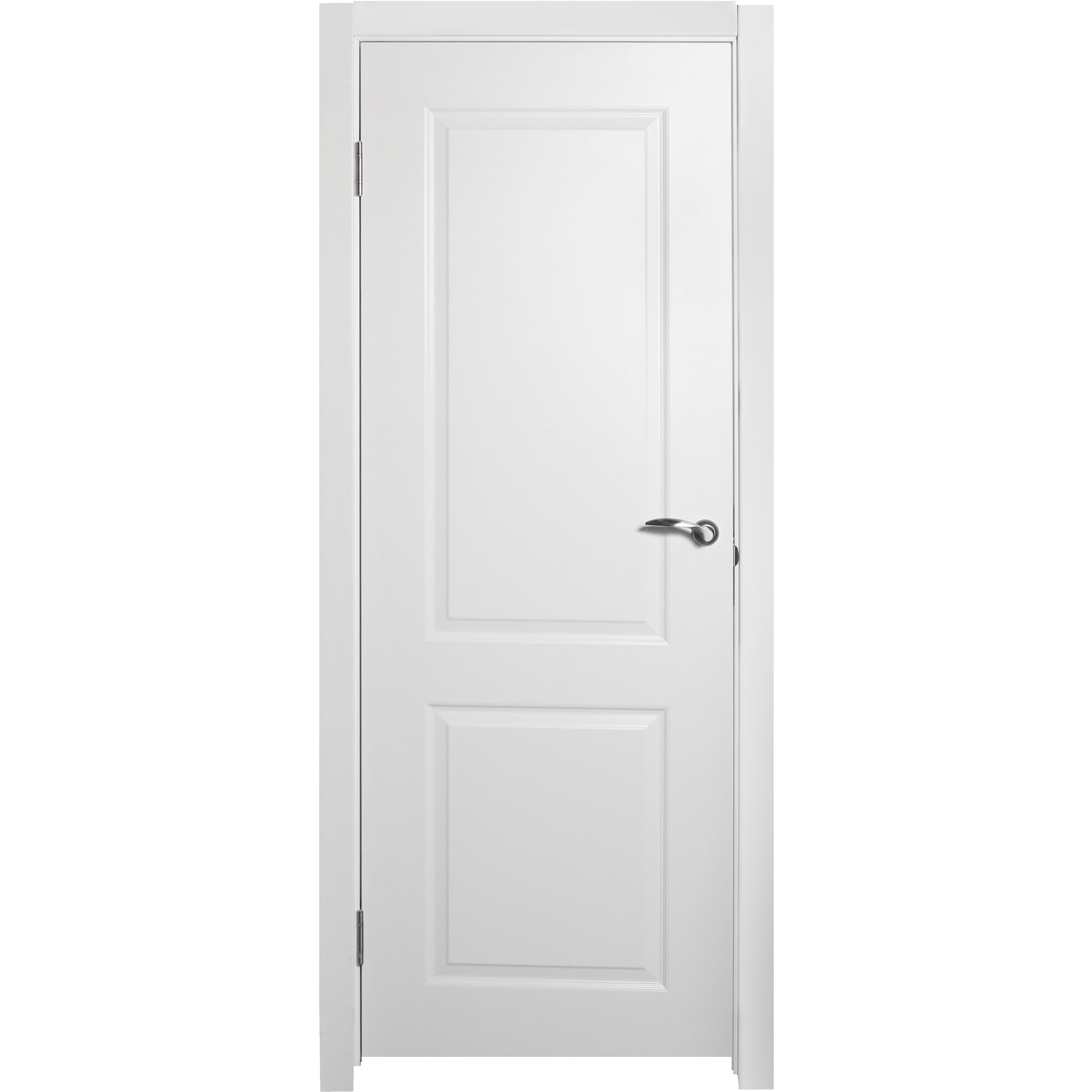 дверь межкомнатная белая шпон