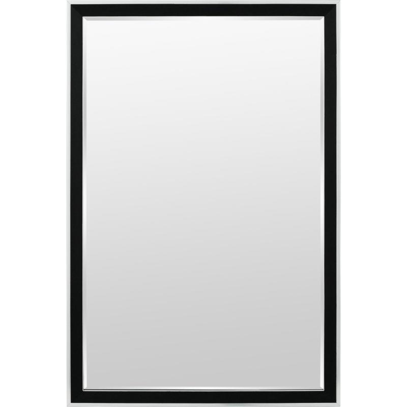 Зеркало без полки 60х90 см цвет чёрный