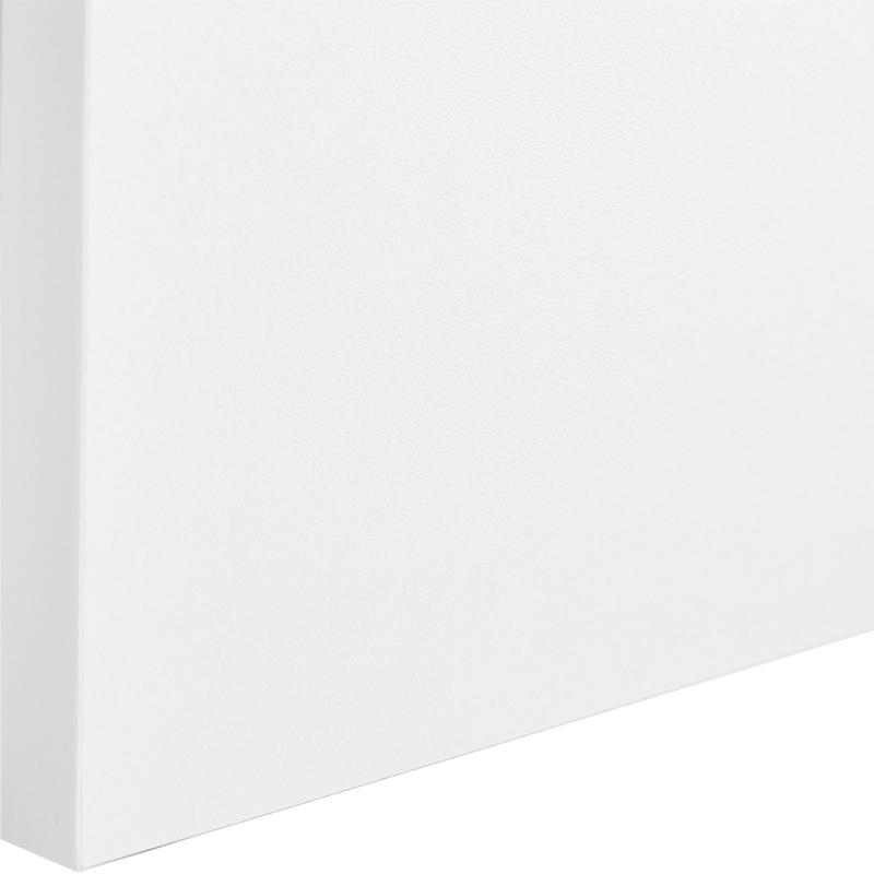 Дверь для шкафа Лион 59.6x50.8x1.6 цвет белый лак