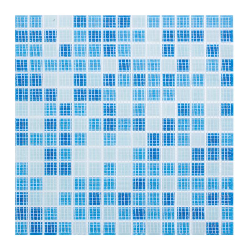 Мозаика стеклянная Artens 32.7х32.7 см цвет голубой