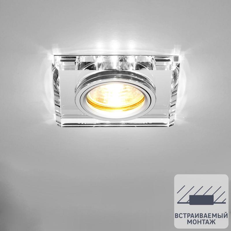 Жарықшам нүктелі кіріктірілетін Bohemia LED-жарықпен тесік астына 60 мм 2 м² түсі мөлдір