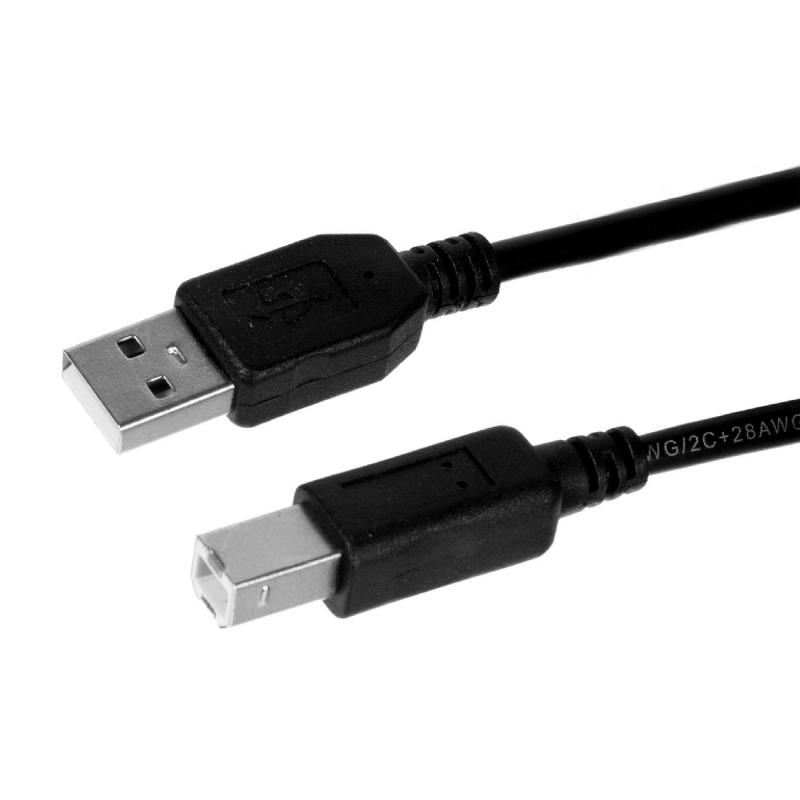 Кабель Oxion USB-mini USB 1.8 м түсі қара