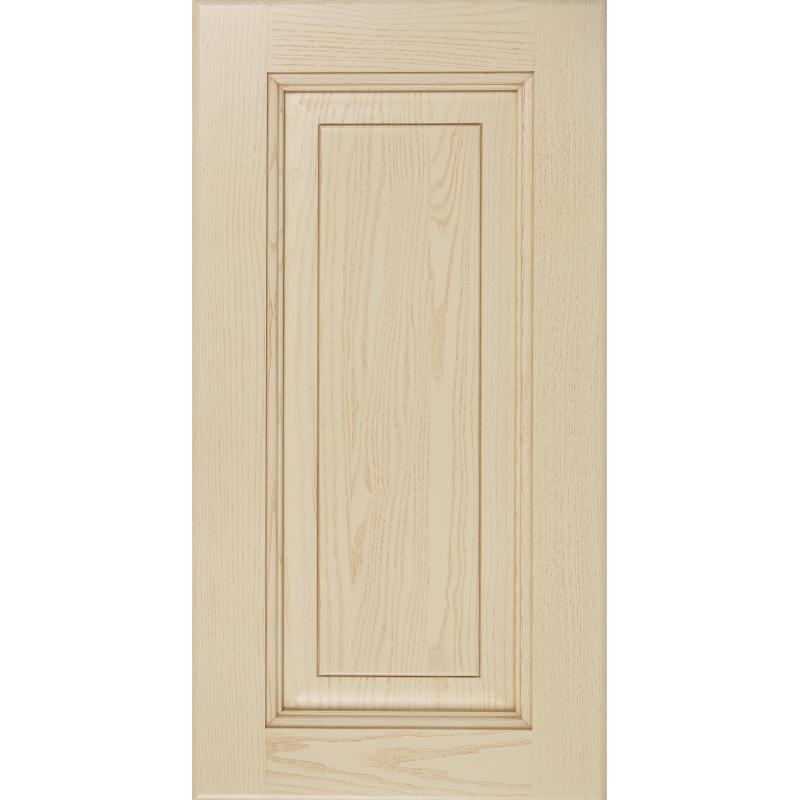 Дверь для шкафа Delinia ID Невель 39.7x76.5 см массив ясеня цвет кремовый