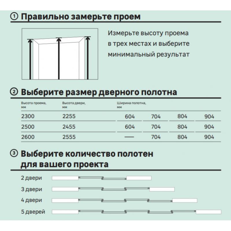 Есік-купе Spaceo 2455x704 мм ойық биіктігі 2500 мм ЛАЖП түсі емен сонома/күміс