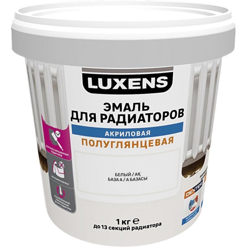 Эмаль радиаторларға арналған Luxens түсі ақ 1 кг