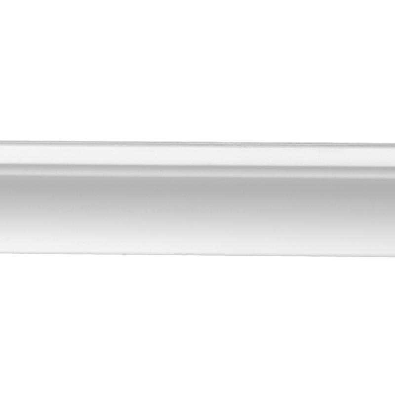 Плинтус төбелік полистирол соққыға төзімді Decomaster D115 ақ 30х30х2000 мм