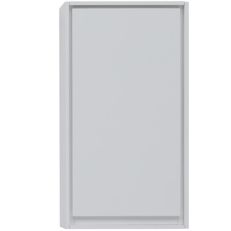 Шкаф подвесной «Мокка» 35 см цвет белый глянец